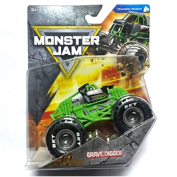 Spin Master 2025 Monster Jam Truck Grave Digger Chase Training Trucks Series 44 - Picture 1 of 2